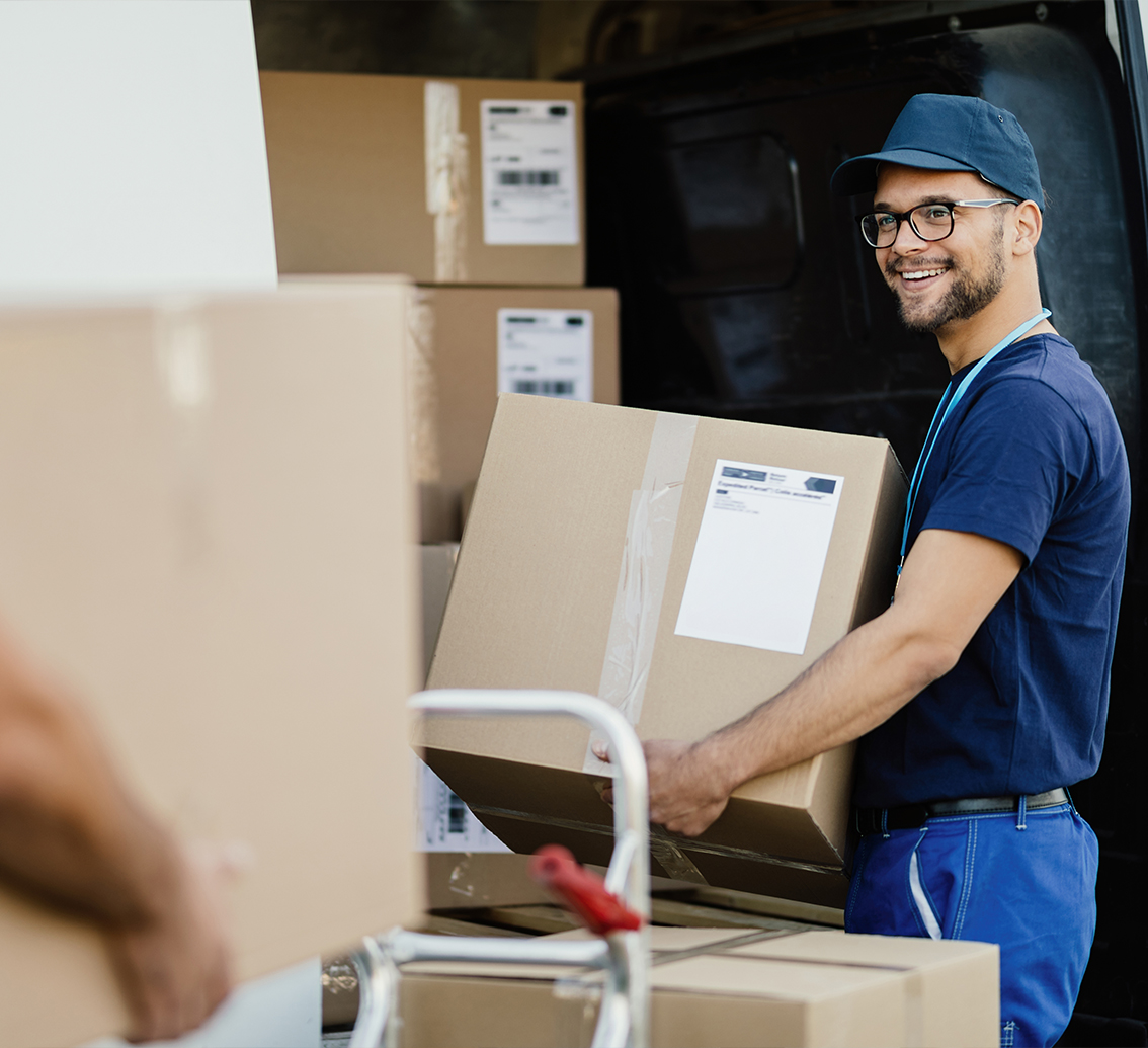 Packen für den Umzug